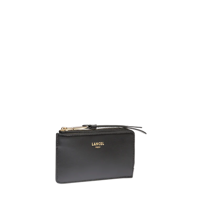 ORIGAMI - Noir - Porte-cartes zippé