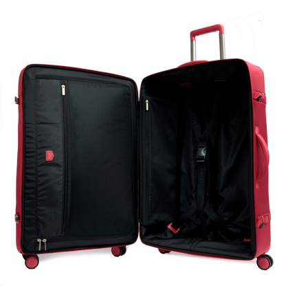 NEO PARTANCE - Rouge - Valise large