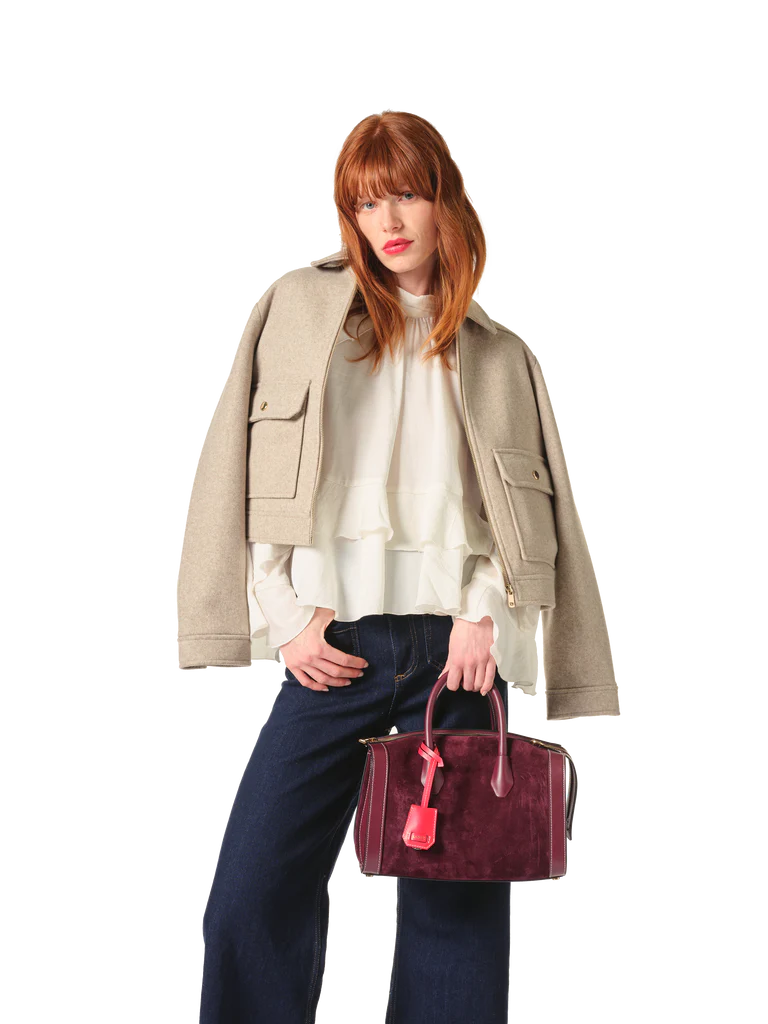 BCBG - Cassis - Sac Bowling M