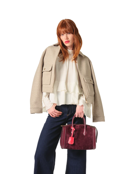 BCBG - Cassis - Sac Bowling M