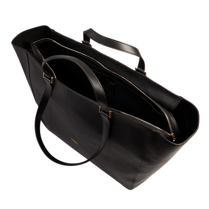 ENVELOPPE - Noir - Sac Cabas Zippé L