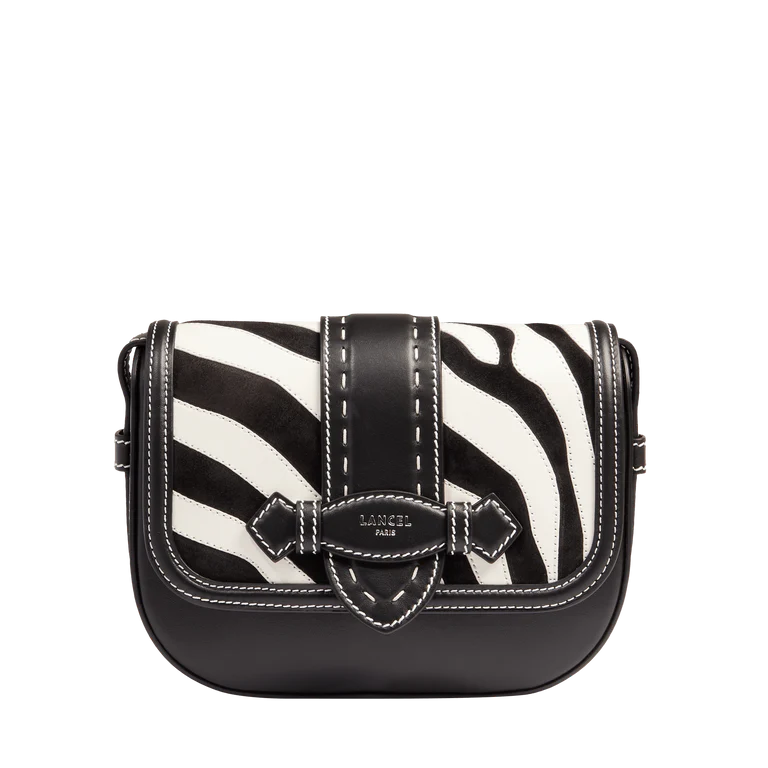 SIENNA - Noir/Blanc - Sac Rabat S