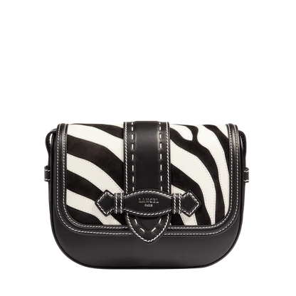 SIENNA - Noir/Blanc - Sac Rabat S