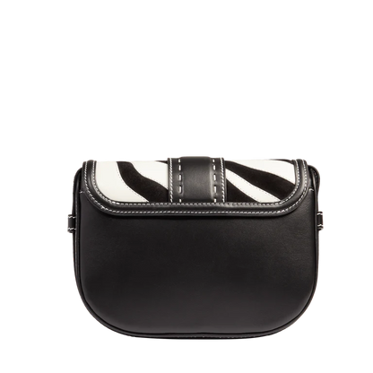 SIENNA - Noir/Blanc - Sac Rabat S