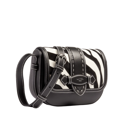 SIENNA - Noir/Blanc - Sac Rabat S