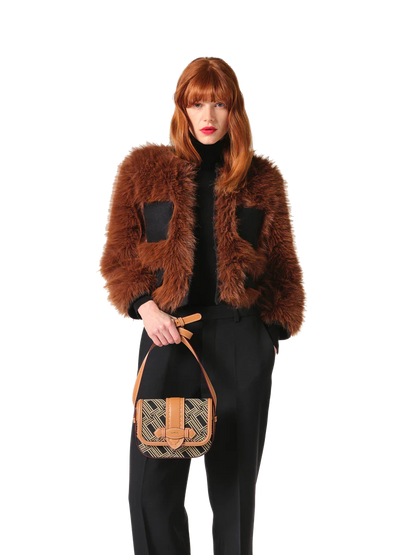 SIENNA - Multico Noir - Sac Rabat S