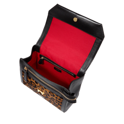 NINON - Multico Noir - Sac rabat M