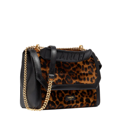 NINON - Multico Noir - Sac rabat M