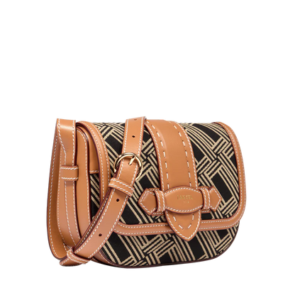 SIENNA - Multico Noir - Sac Rabat S