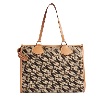 LANCEL TOTE - Multico Noir - Cabas zippé L