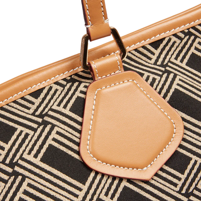 LANCEL TOTE - Multico Noir - Cabas zippé L