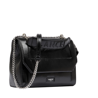 NINON - Noir - Sac rabat M