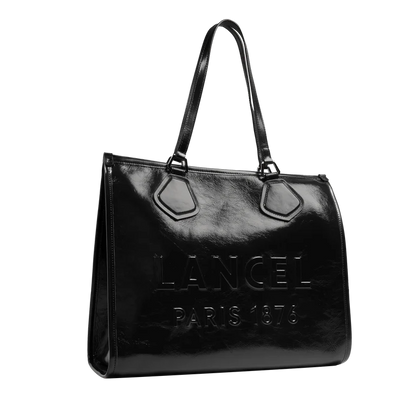 LANCEL TOTE - Noir - Cabas zippé L