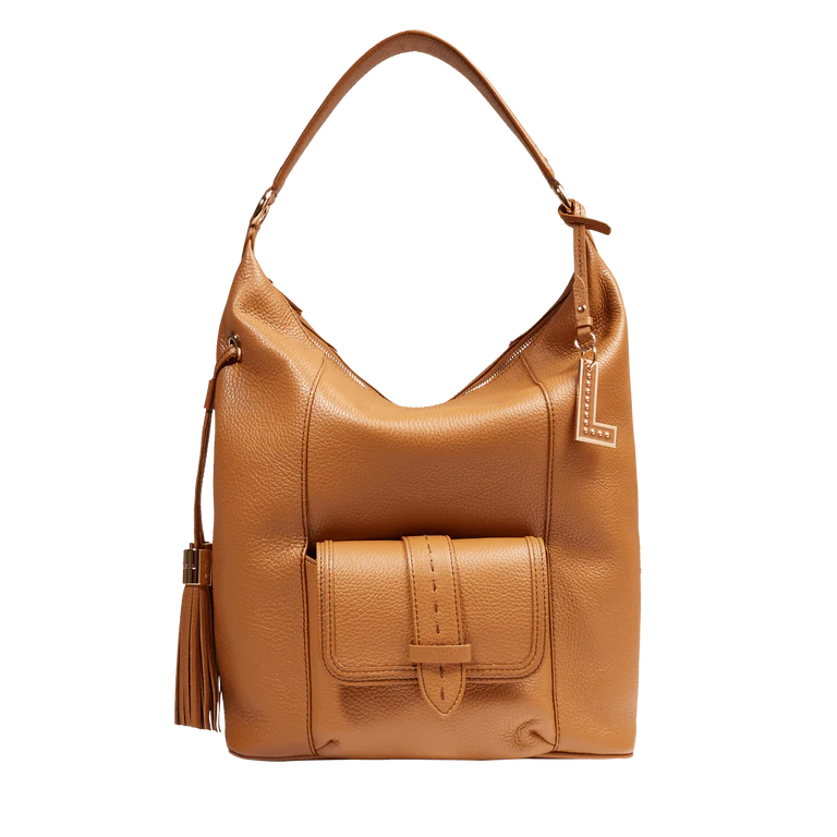 PREMIER FLIRT - Camel - M ZIP HOBO