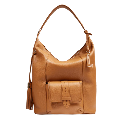 PREMIER FLIRT - Camel - M ZIP HOBO