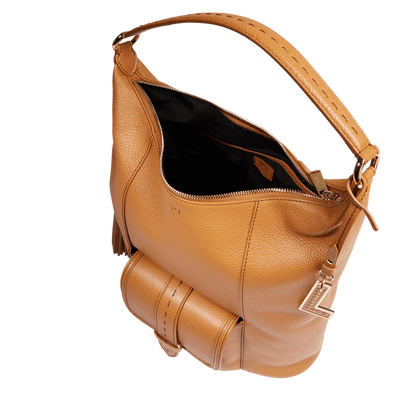 PREMIER FLIRT - Camel - M ZIP HOBO