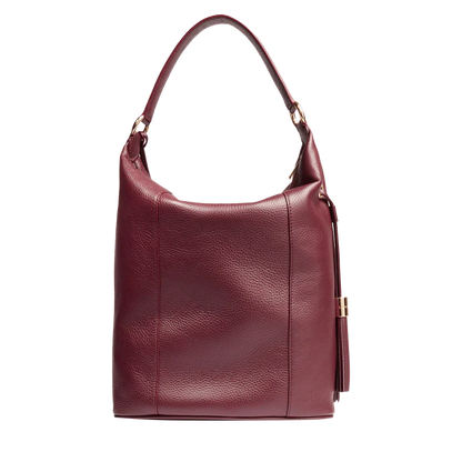PREMIER FLIRT - Cassis - M ZIP HOBO