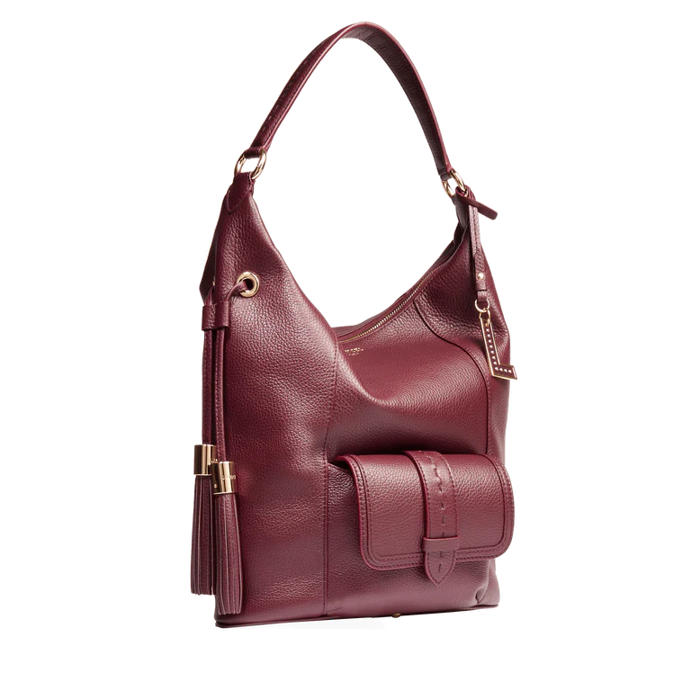 PREMIER FLIRT - Cassis - M ZIP HOBO