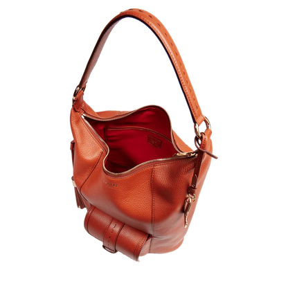 PREMIER FLIRT - Brique - M ZIP HOBO