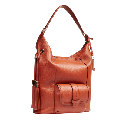 PREMIER FLIRT - Brique - M ZIP HOBO