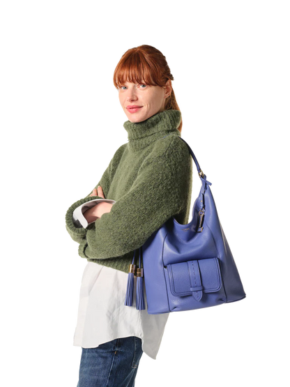 PREMIER FLIRT - Indigo - M ZIP HOBO