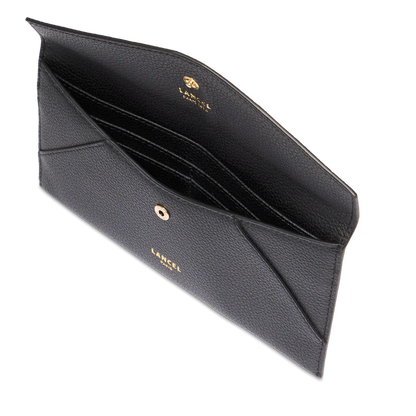 ENVELOPPE - Noir - L Flap Pochette