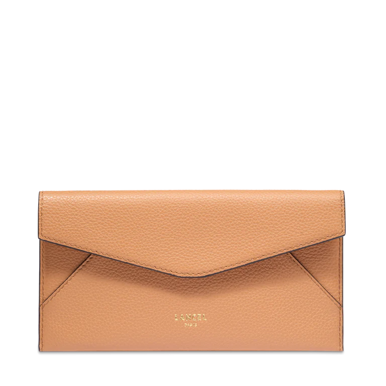 ENVELOPPE - Camel - L Flap Pochette