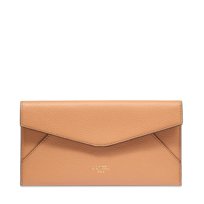 ENVELOPPE - Camel - L Flap Pochette