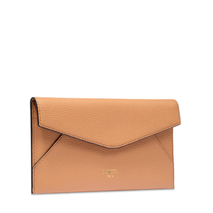 ENVELOPPE - Camel - L Flap Pochette