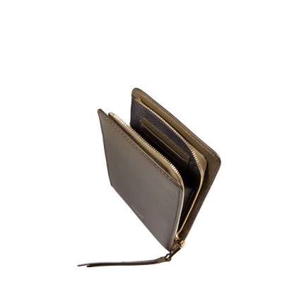 ORIGAMI - Kaki Foncé  - Mini ZIP Vertical