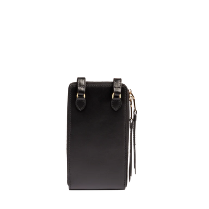 ORIGAMI - Noir  - Mini Sac Vertical Avec Poche