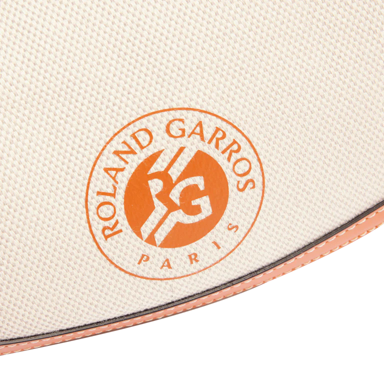 ROLAND GARROS - Naturel Terre Battue - Sac pte croisé zippé S