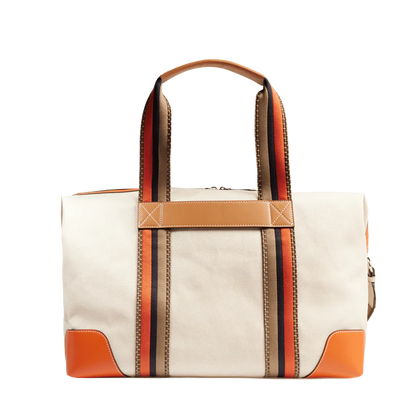 ROLAND GARROS - Argile Naturel/Orange - Sac de voyage 45 ZIP