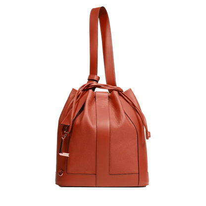ELLES - Brique - Sac Seau M