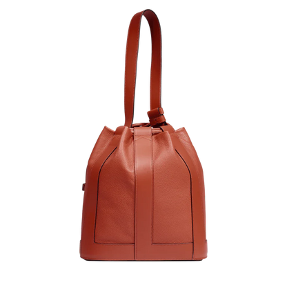 ELLES - Brique - Sac Seau M