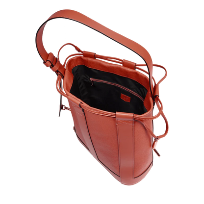 ELLES - Brique - Sac Seau M