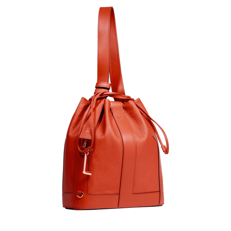 ELLES - Brique - Sac Seau M