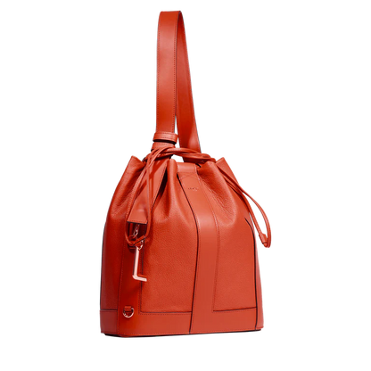 ELLES - Brique - Sac Seau M