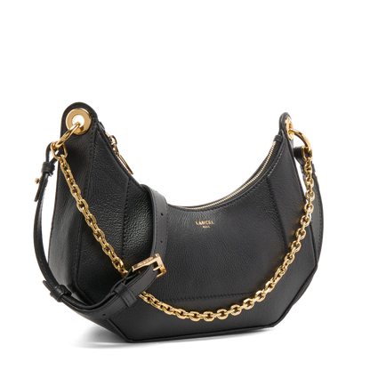 CROISETTE - Noir - SAC M ZIP DOUBLE TRANSPORT