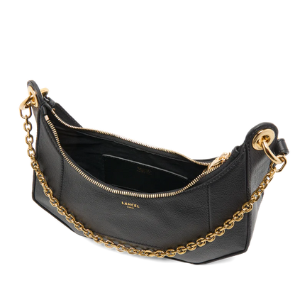 CROISETTE - Noir - SAC M ZIP DOUBLE TRANSPORT