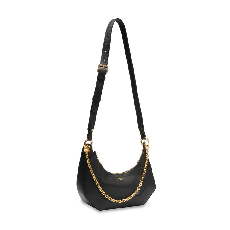 CROISETTE - Noir - SAC M ZIP DOUBLE TRANSPORT