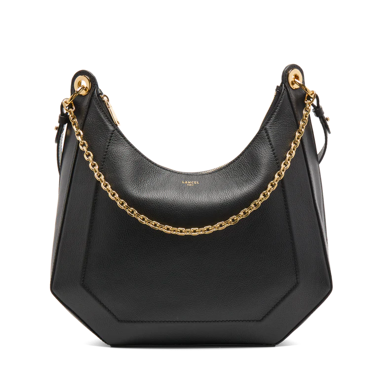 CROISETTE - Noir - SAC À DOUBLE TRANSPORT AVEC FERMETURE ÉCLAIR