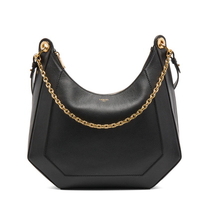 CROISETTE - Noir - SAC À DOUBLE TRANSPORT AVEC FERMETURE ÉCLAIR