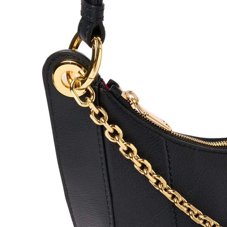 CROISETTE - Noir - SAC À DOUBLE TRANSPORT AVEC FERMETURE ÉCLAIR