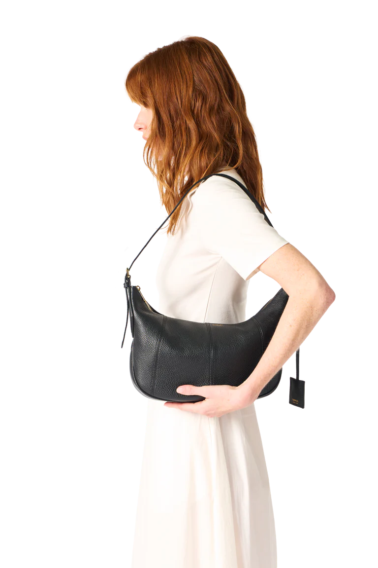 VICTOIRE - Noir - Sac Hobo Zippé M