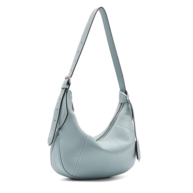 VICTOIRE - Ecume - Sac Hobo Zippé M