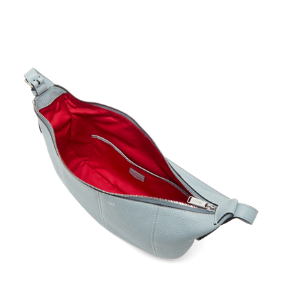 VICTOIRE - Ecume - Sac Hobo Zippé M