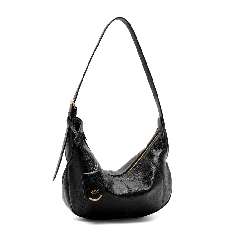 VICTOIRE - Noir - Sac Hobo Zippé M