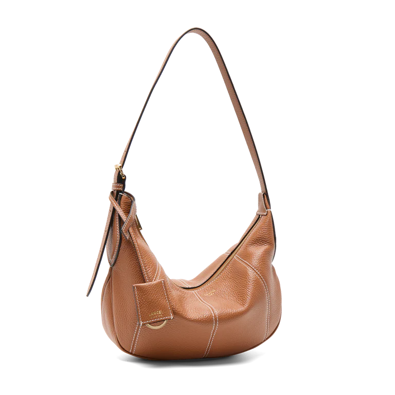 VICTOIRE - Camel - Sac Hobo Zippé M