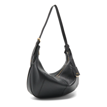 VICTOIRE - Noir - Sac Hobo Zippé L